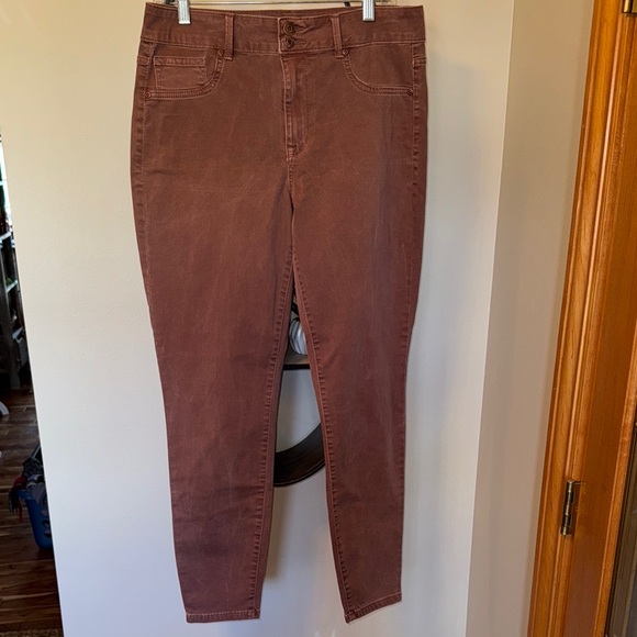 Rust Color Maurice’s Hi-Rise M Jeans - Medium - Picture 1 of 7